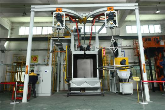 Shot Blasting Machine In Motorcycle Industry
